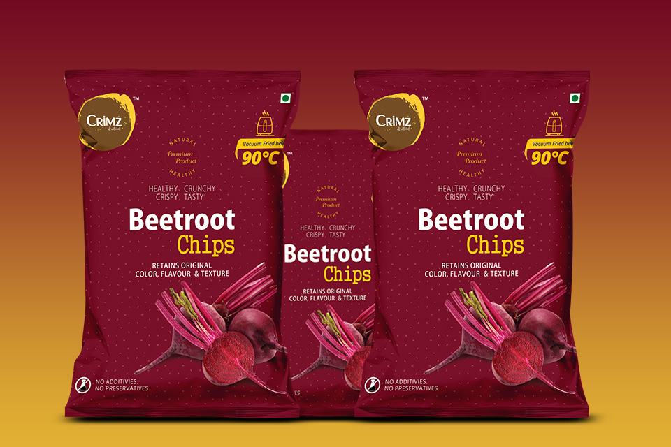 Vacuum Fried Beetroot Chips INDIA