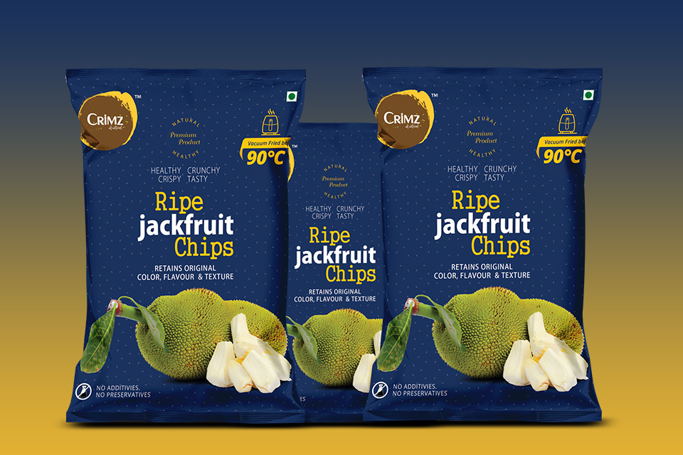 Vacuum Fried Ripe Jackfruit Chips INDIA